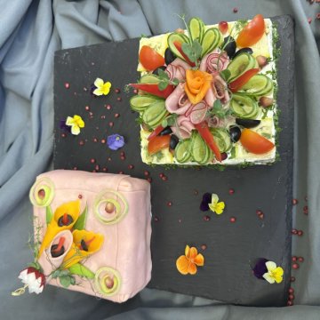 Скандинавская парочка (2 бенто)