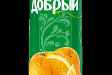 Сок "Добрый" (Апельсин), 1 шт.