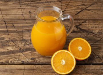 Сок свежевыжатый Апельсиновый