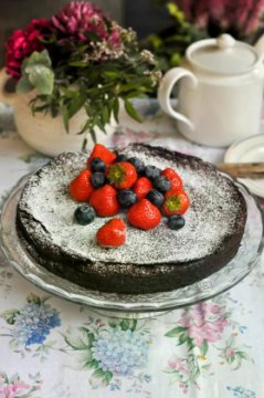 Шоколадный торт "Kladdkaka"