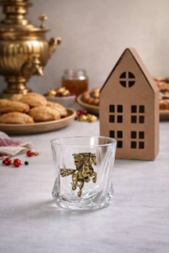 Стакан для воды и сока "Огненный конь" 1 шт