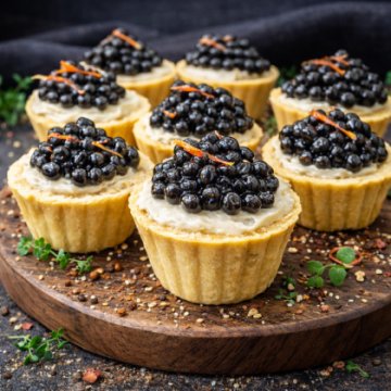 Тарт "Гратен с селедочным маслицем" 60 шт