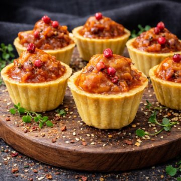 Тарт "Копченый порцинус" 60 шт