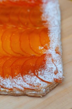 Тарт с хурмой