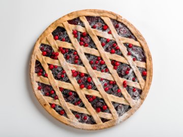 Тарт с Клюквой и Шоколадом