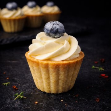 Тарт «Ванильная голубика» 60 шт