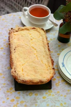 Тертый пирог сырный