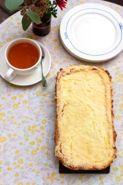 Тертый пирог сырный