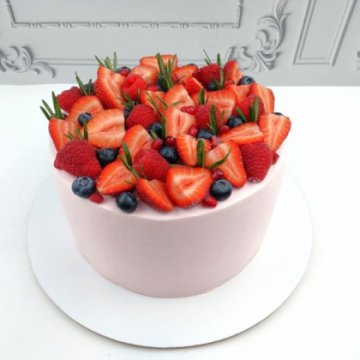 Торт «Ягодное облачко»