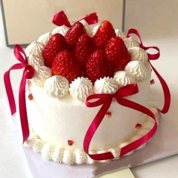 Торт «Клубничное облако»