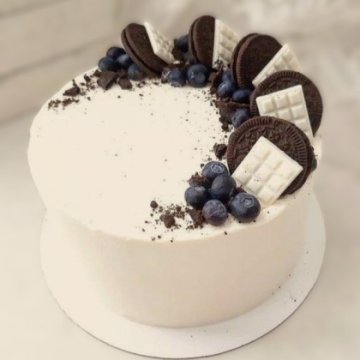 Торт "Орео, голубика и шоколад"