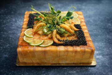 Торт «Золотой лосось»