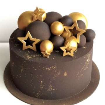 Торт "Золотые звезды"