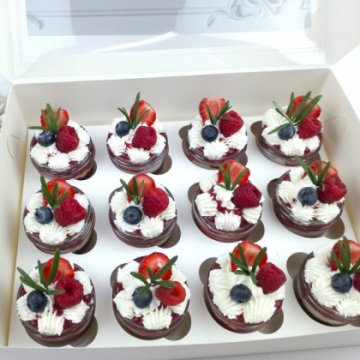 Трайфл «Красный бархат»