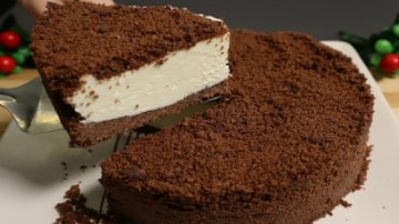 Трюфельный шоколадный пирог