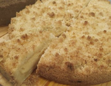 Трюфельный ванильный пирог