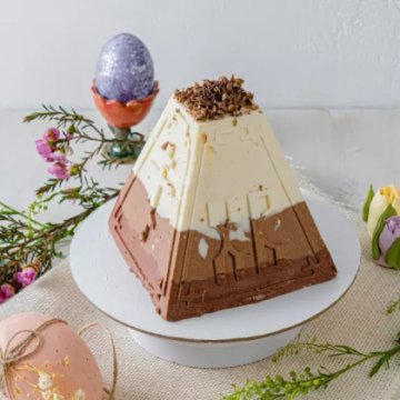Творожная пасха с шоколадом