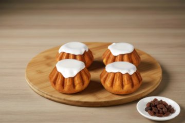 Ванильные Ромовые бабы 4 шт