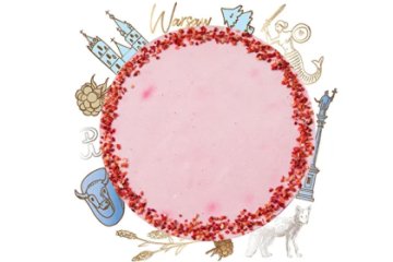 Варшавский малиновый чизкейк