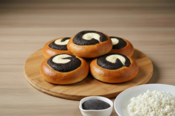 Ватрушки Маковые с творогом 5 шт