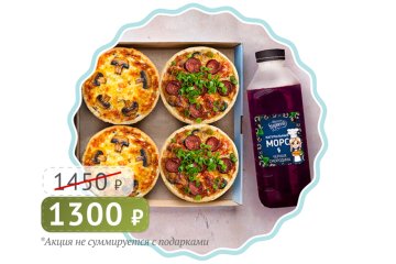 Величие фьордов 4 тарталетки