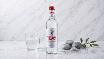 Вода «Тбау» без газа, 0,5 л, 1 шт.