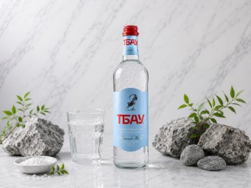 Вода «Тбау» с газом, 0,5 л, 1 шт.