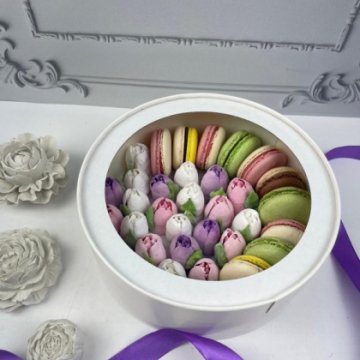 Зефир и макаронс