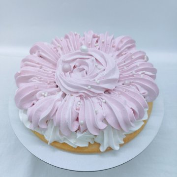 Зефирный торт «Яблоко-клубника»