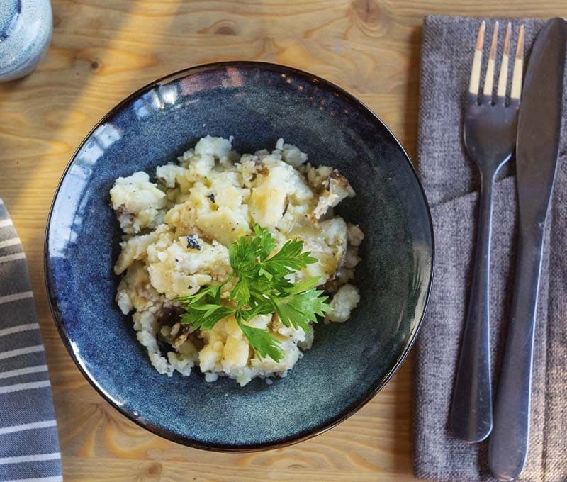 Толченая картошка