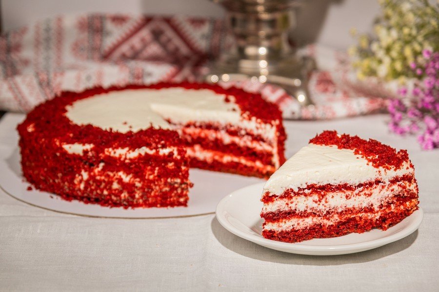Торт «Красный бархат»