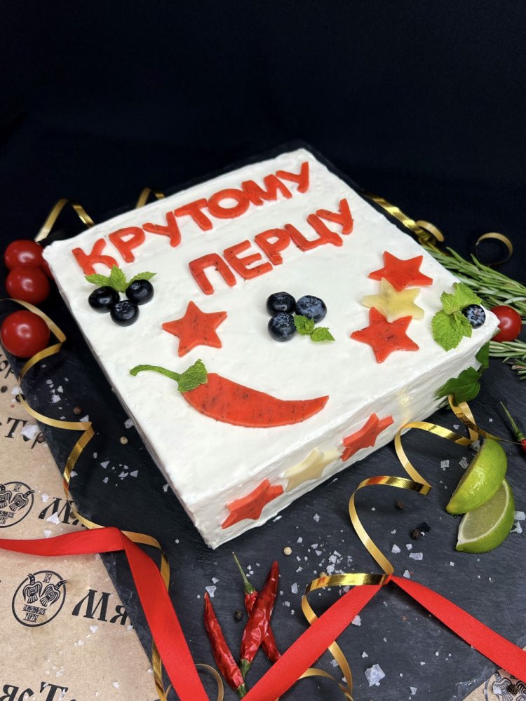 Торт «Крутому перцу»