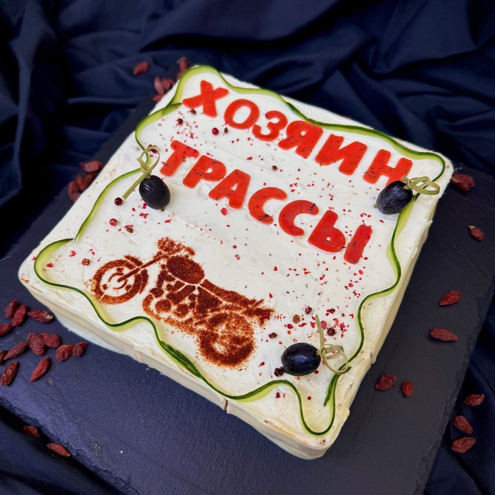 Торт «Курочка Терияки - Хозяин(ка) трассы»