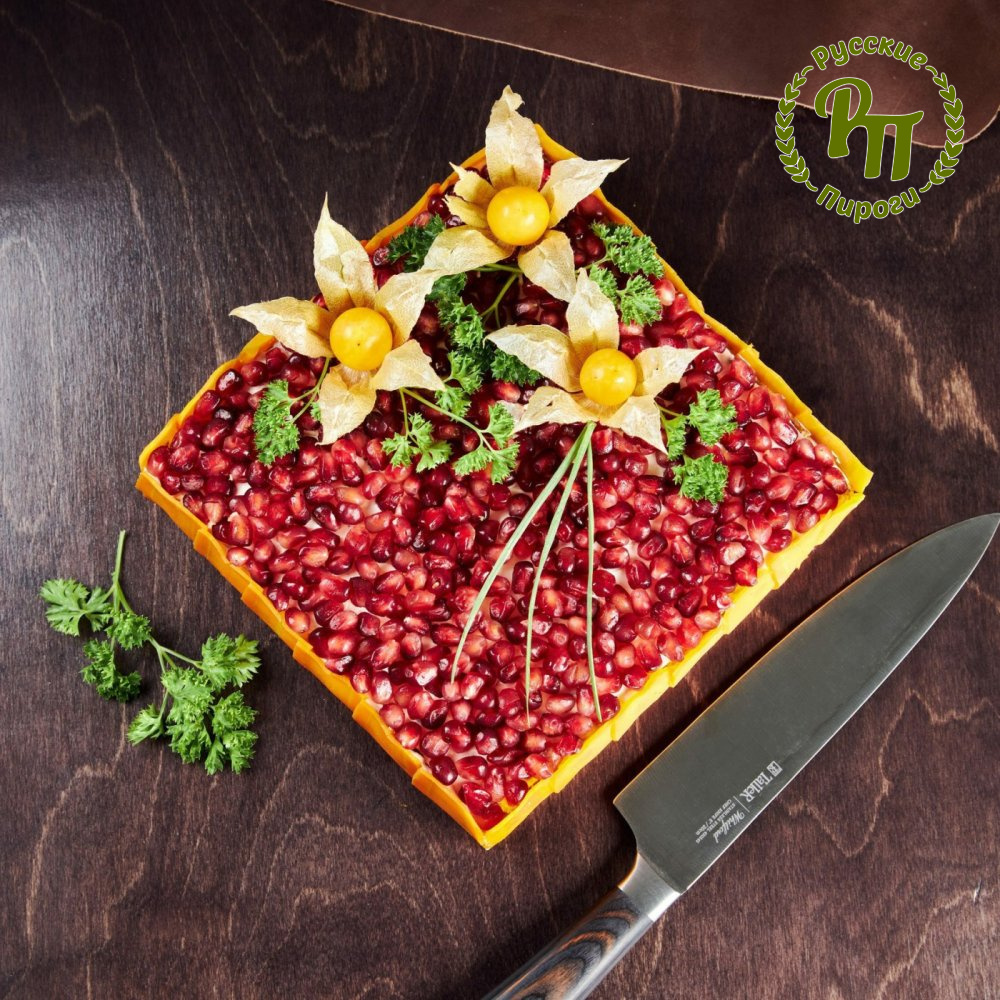 Торт Печеночный Гранатовый