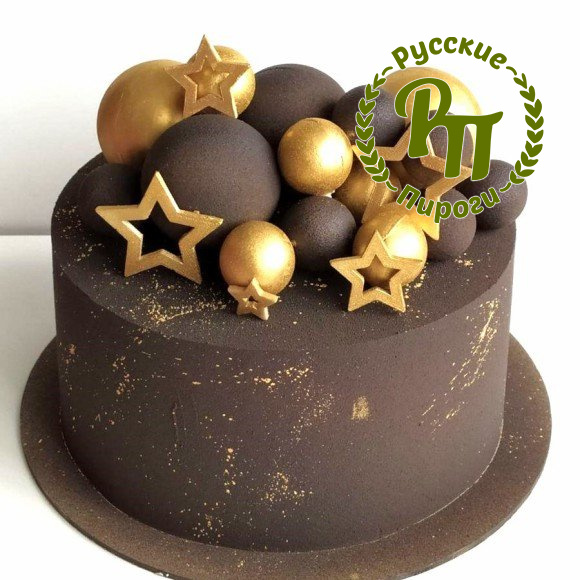 Торт "Золотые звезды"