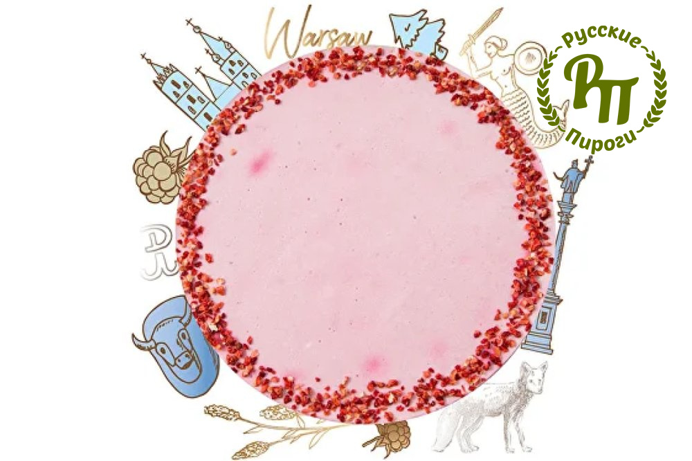 Варшавский малиновый чизкейк 