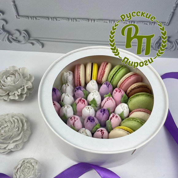 Зефир и макаронс