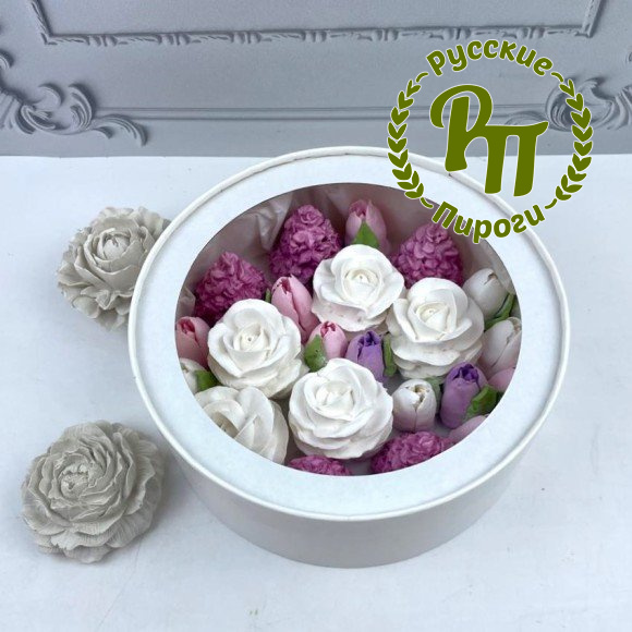 Зефир «Розы и сирень»