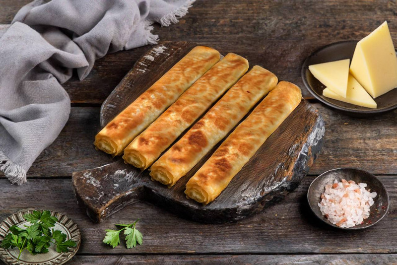 Трубочки с сыром