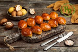 Пирожки с картофелем и грибами